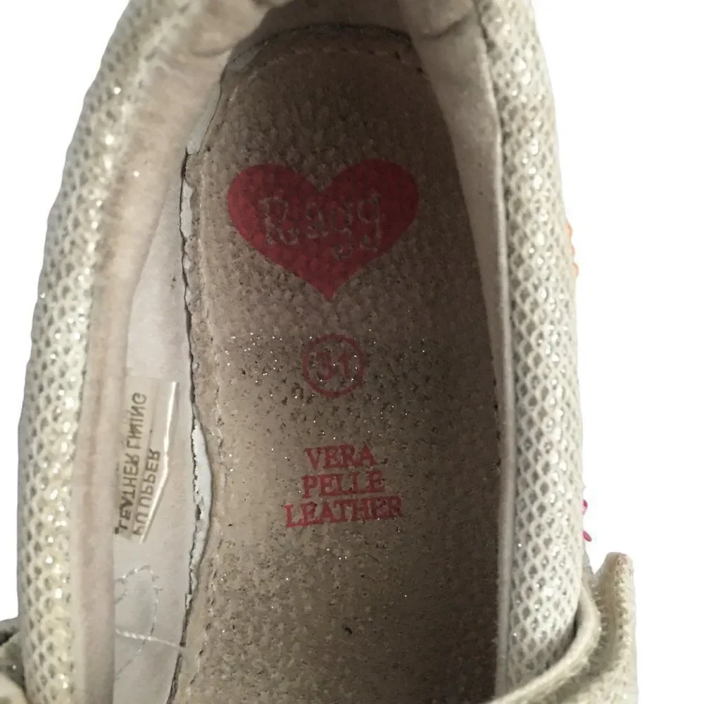 Ragg beaded girl shoes